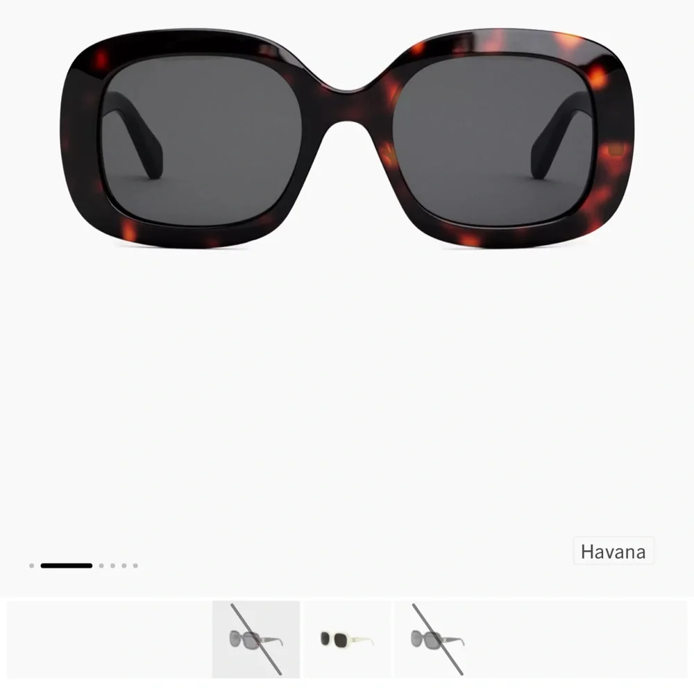 Celine Triomphe 53MM Square Sunglasses